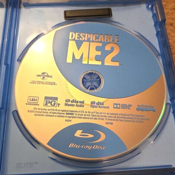 Despicable Me 2 + Minions Blu-Ray & DVD Combo Pack (No Codes) - Picture 9 of 9